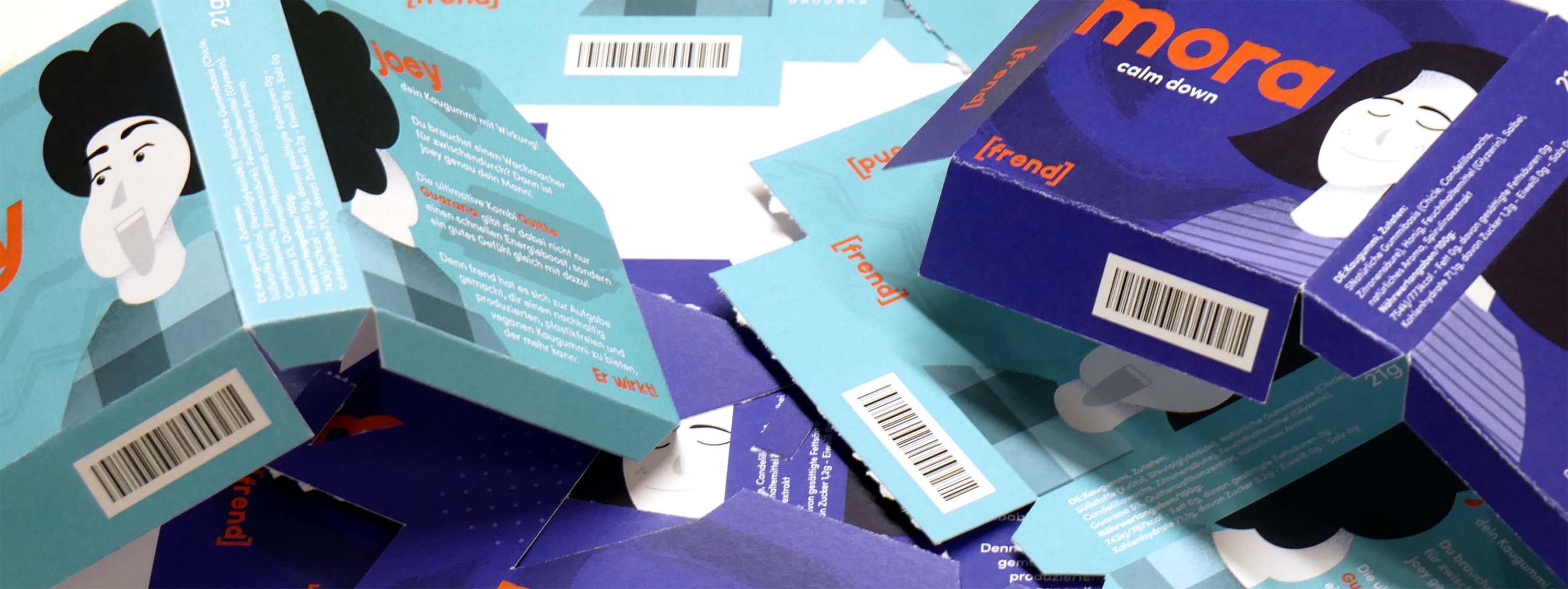 Frend Verpackung Druckbogen