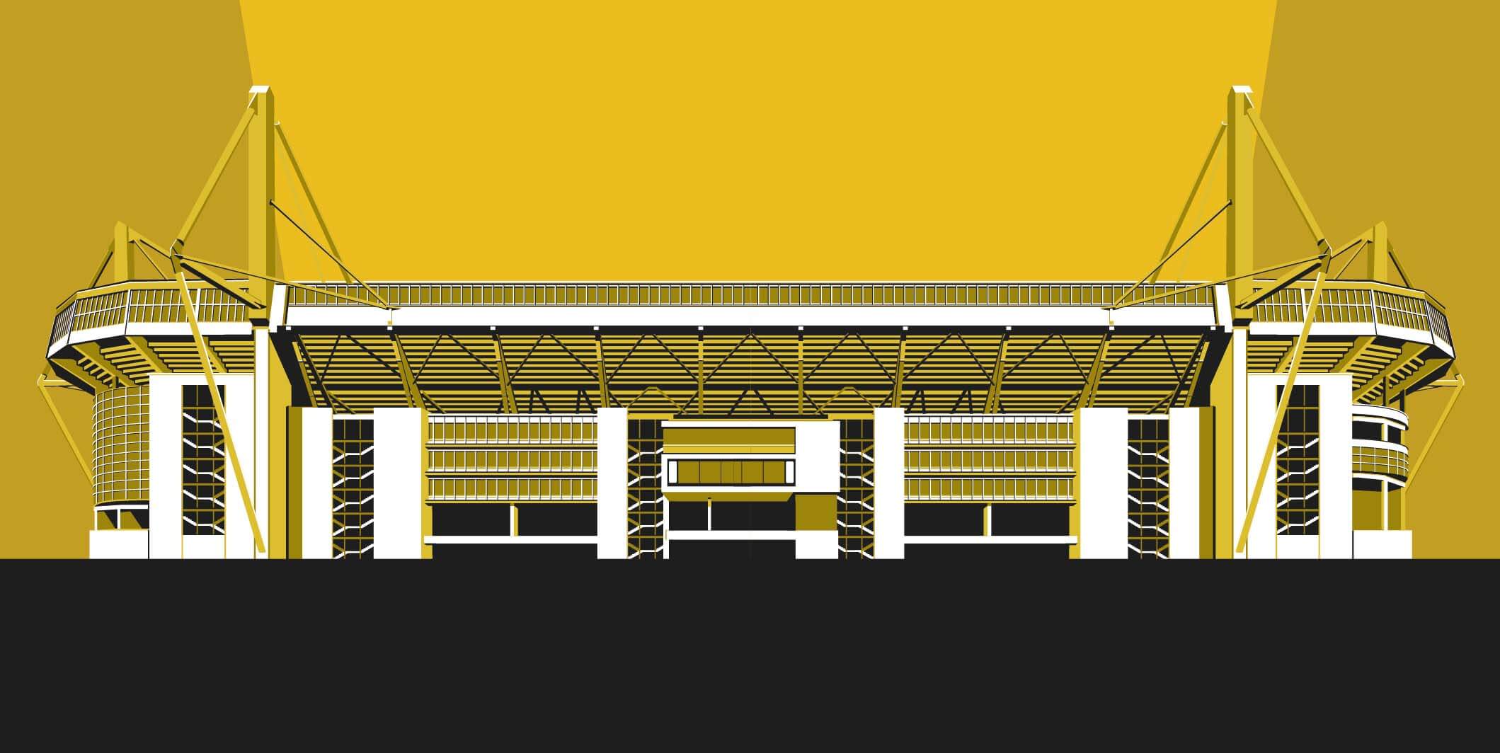 Illustration Stadion Dortmund