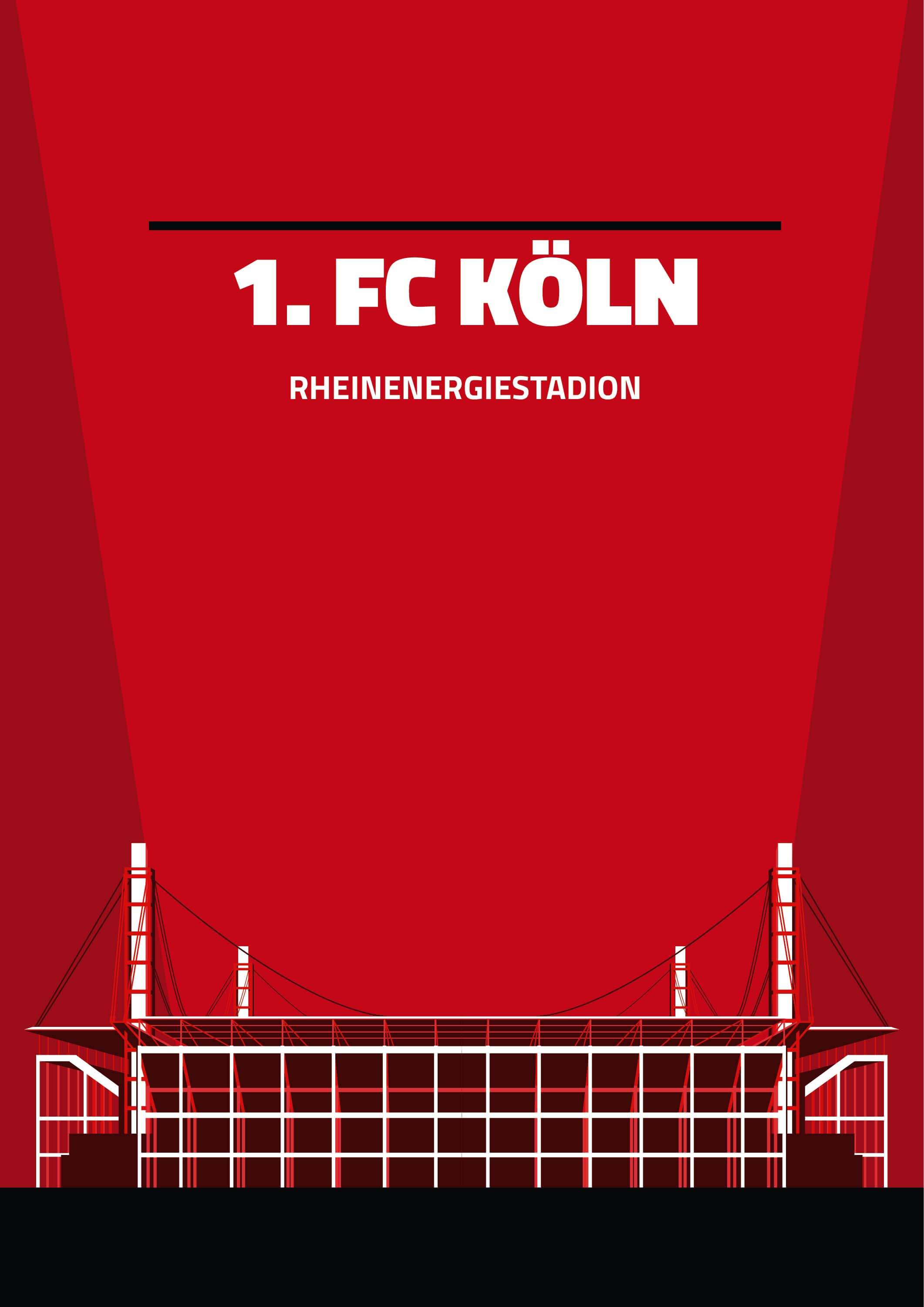 Illustration Stadion 1.FC Köln